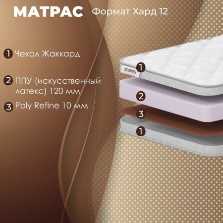 Матрас Stories Формат Хард 12 (Формат&nbsp;Хард&nbsp;12)